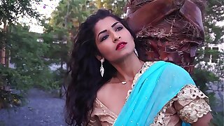 Desi Bhabi Maya Rati Alongside Hindi Song - Maya