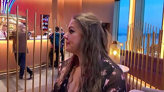Hot Slattern Cheated On Her Husband On A Cruise Ship (Full Video)