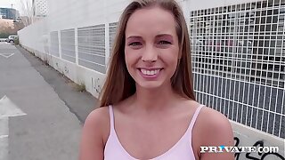 Private.com - Sandy Haired Warm up excite Kinuski Loves Anal Sex!